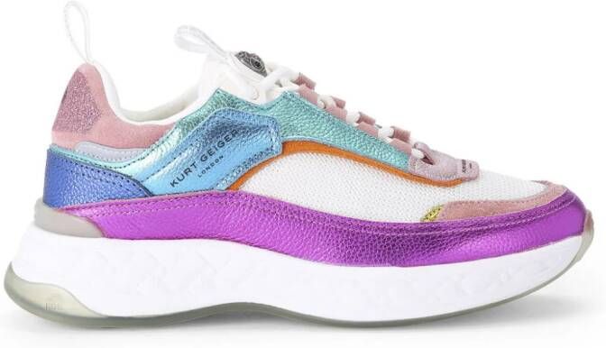 Kurt Geiger London Kensington sneakers met panelen Veelkleurig