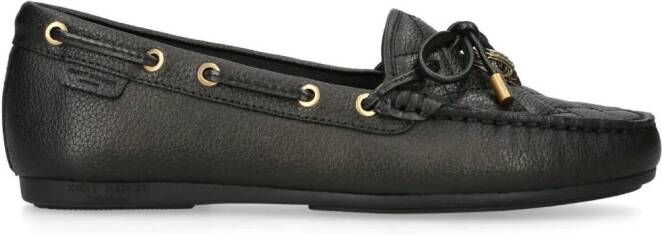 Kurt Geiger London Leren mocassins Zwart