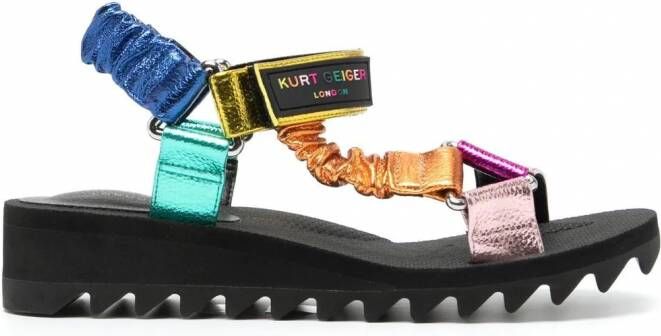 Kurt Geiger London Sandalen met open neus Zwart