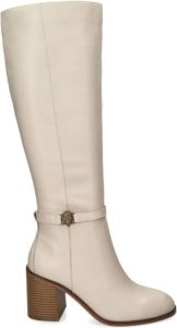 Kurt Geiger London Shoreditch leren enkellaarzen Beige