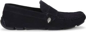 Kurt Geiger London Stirling suède mocassins Blauw
