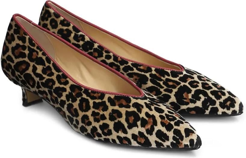 L Arianna Pumps met dierenprint Bruin - Foto 4