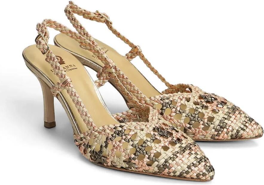 L Arianna Slingback pumps Beige - Foto 3