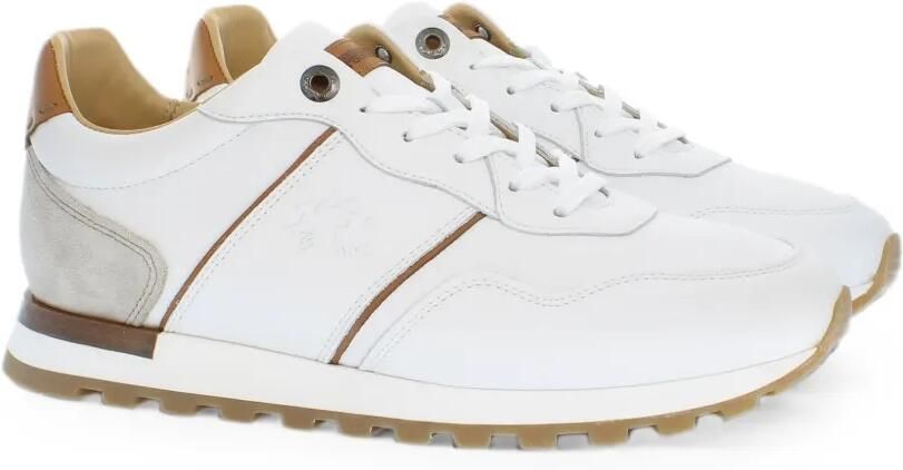 La Martina Leren sneakers Wit - Foto 3