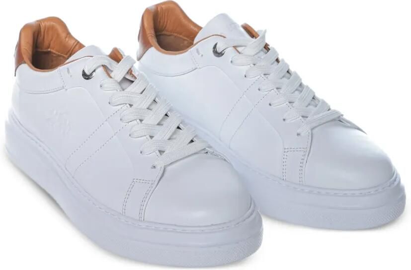 La Martina Leren sneakers Wit - Foto 3