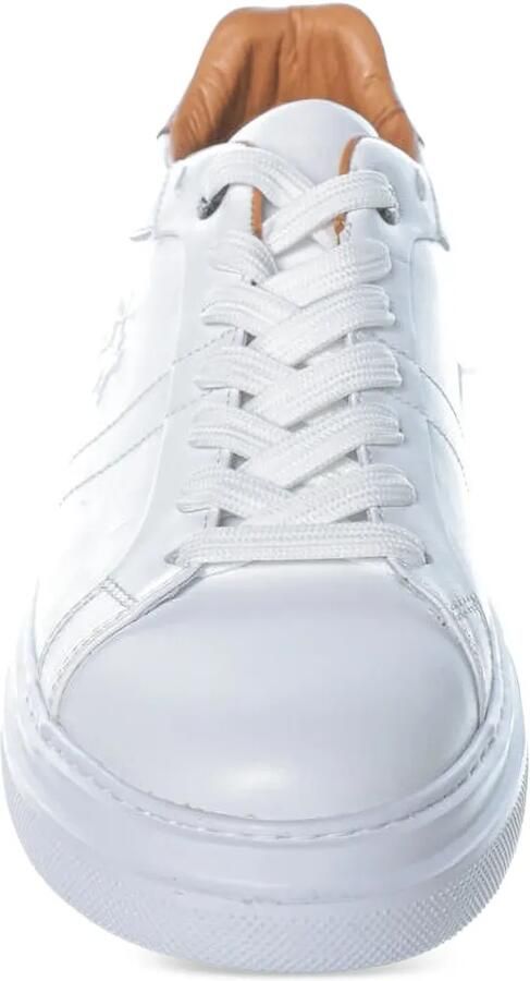 La Martina Leren sneakers Wit - Foto 4