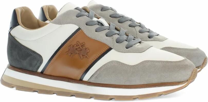 La Martina Sneakers met logo-reliëf met vlakken Beige - Foto 5