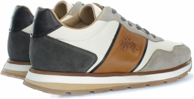 La Martina Sneakers met logo-reliëf met vlakken Beige - Foto 4