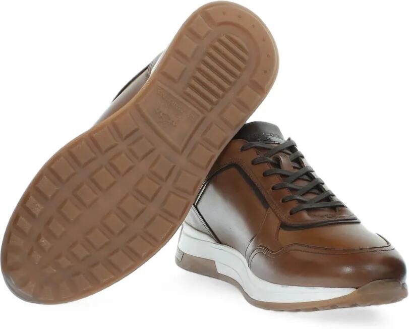 La Martina Route 40 leren sneakers Bruin - Foto 3