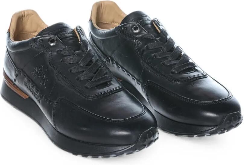 La Martina Sneakers met leren vlakken Zwart - Foto 3