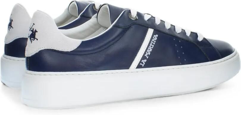 La Martina Sneakers met logoprint Blauw - Foto 3