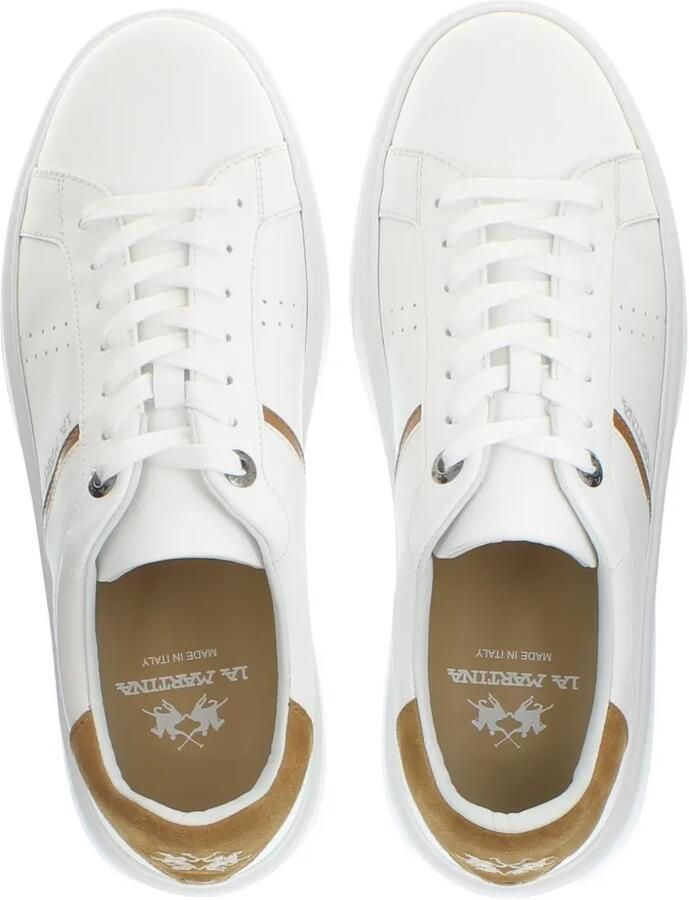 La Martina Sneakers met logoprint Wit - Foto 2