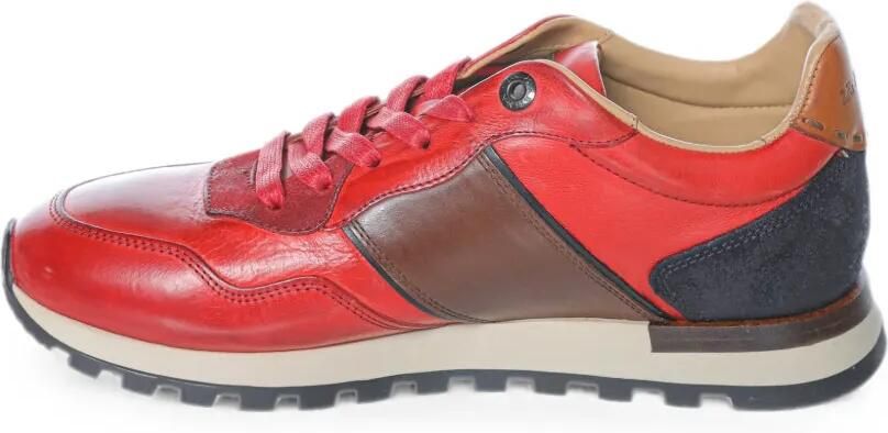 La Martina Todi leren sneakers Rood - Foto 5