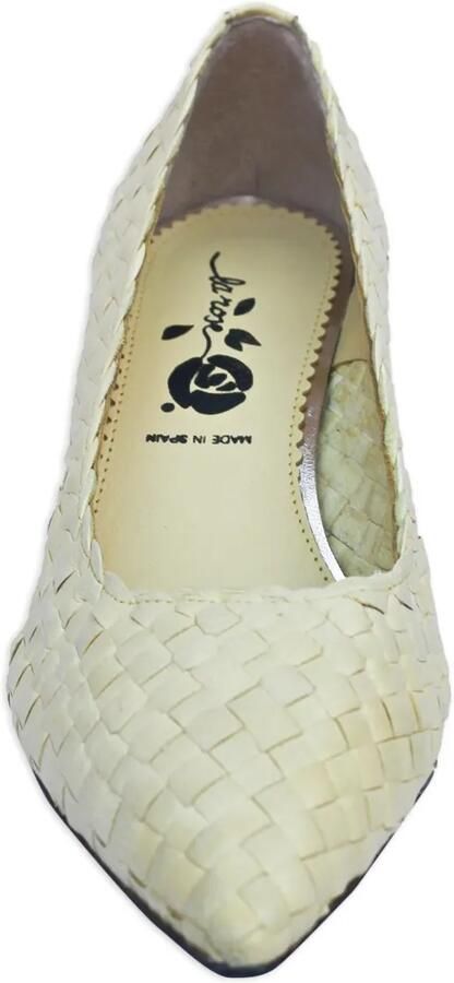 La-Rose Carol geweven pumps Beige - Foto 4