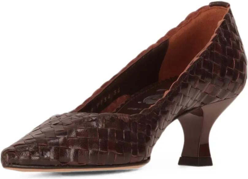La-Rose Carol geweven pumps Bruin - Foto 2