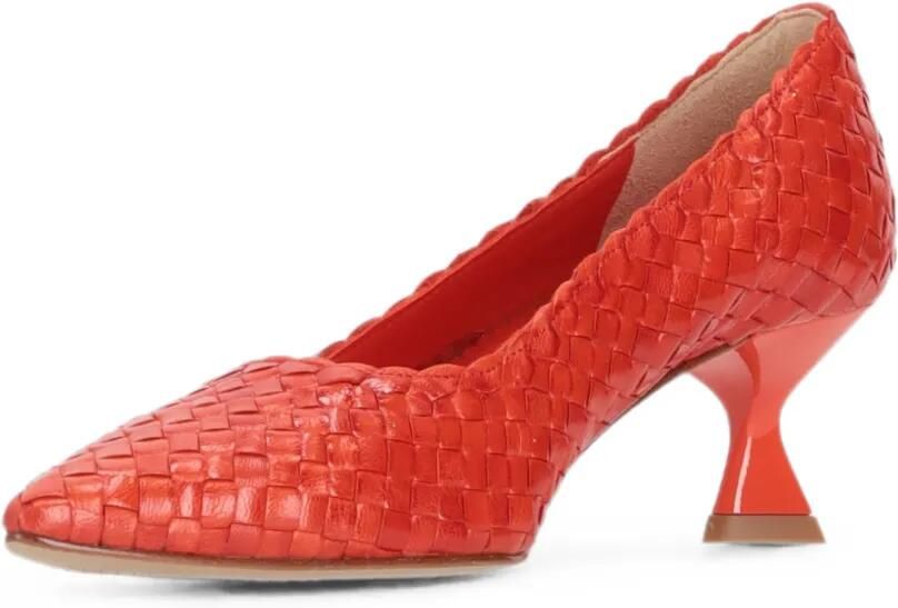 La-Rose Carol geweven pumps met puntneus Oranje - Foto 2