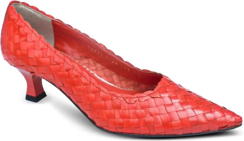 La-Rose Carol geweven pumps Rood - Foto 3