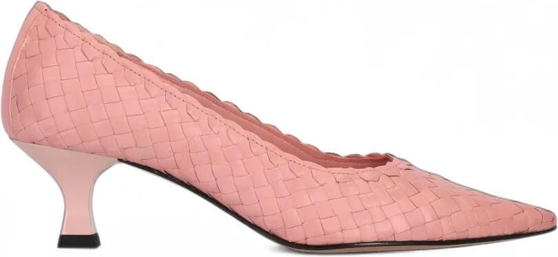 La-Rose Carol woven pumps Roze