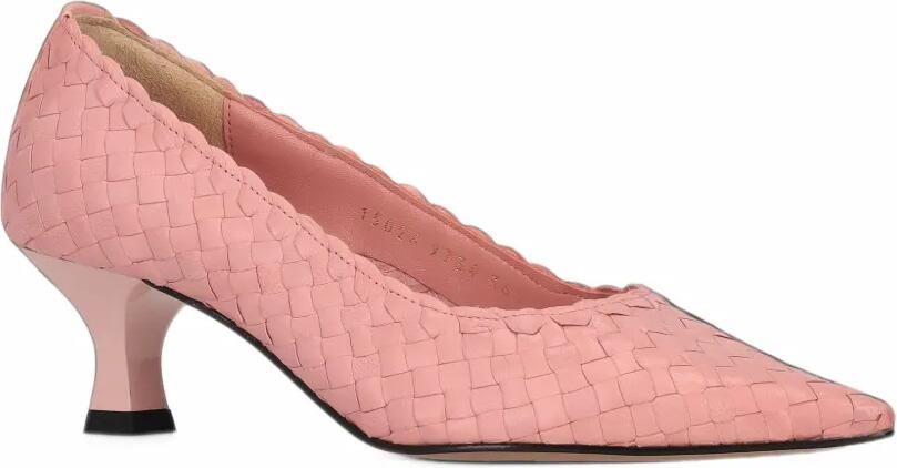 La-Rose Carol woven pumps Roze - Foto 4