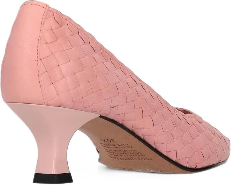 La-Rose Carol woven pumps Roze - Foto 3