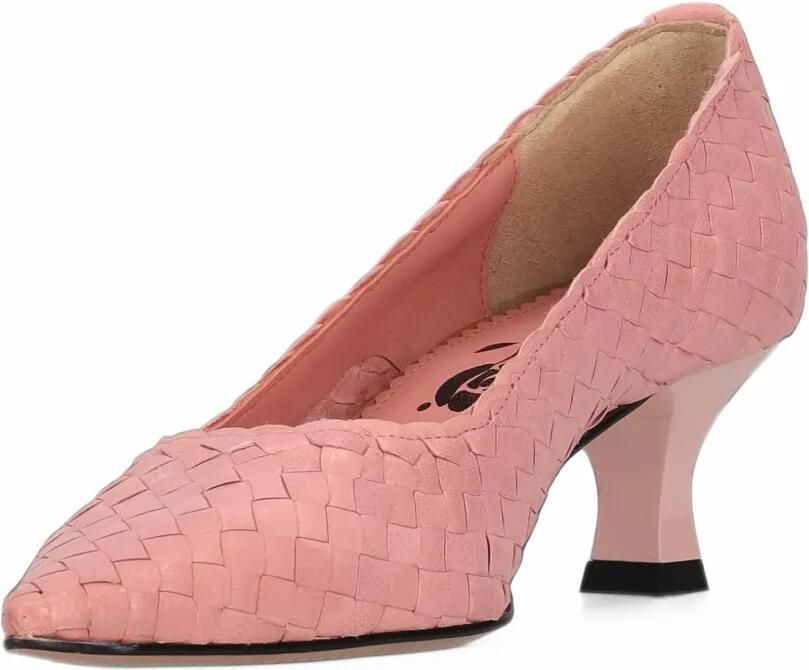 La-Rose Carol woven pumps Roze - Foto 2