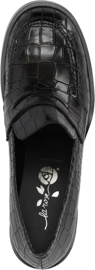LA ROSE Cristin loafers Zwart - Foto 4