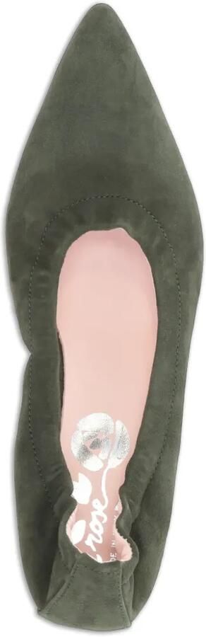 La-Rose Elastische pumps met puntige neus Groen - Foto 4