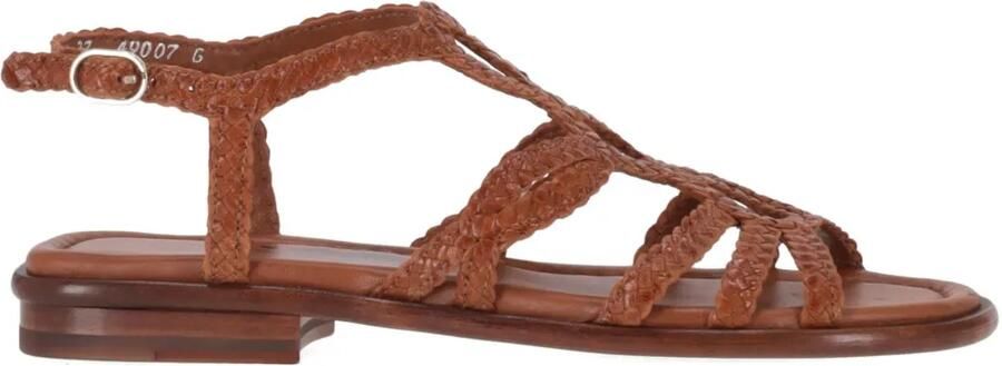 La-Rose Geweven sandalen Bruin