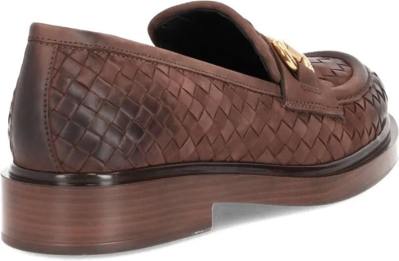 LA ROSE Leren loafers Bruin - Foto 2