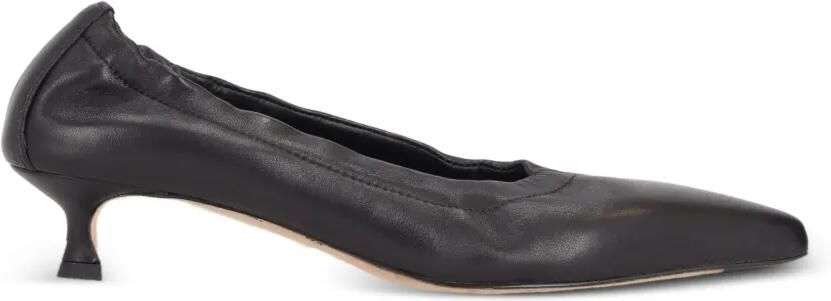 La-Rose Luna pumps met elastische afwerking Zwart
