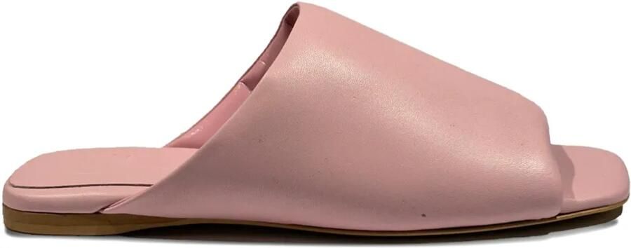 La-Rose Sabot nappa sandalen Roze