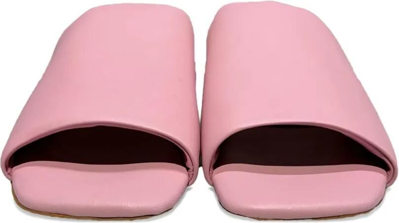 La-Rose Sabot nappa sandalen Roze - Foto 3