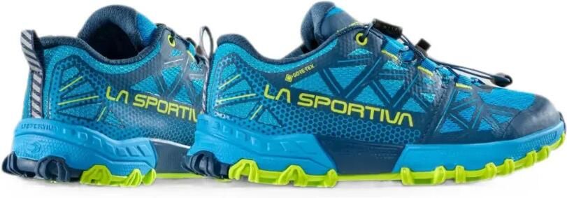 LA SPORTIVA KIDS BUSHIDO II JR GTX sneakers met logoprint Blauw - Foto 5