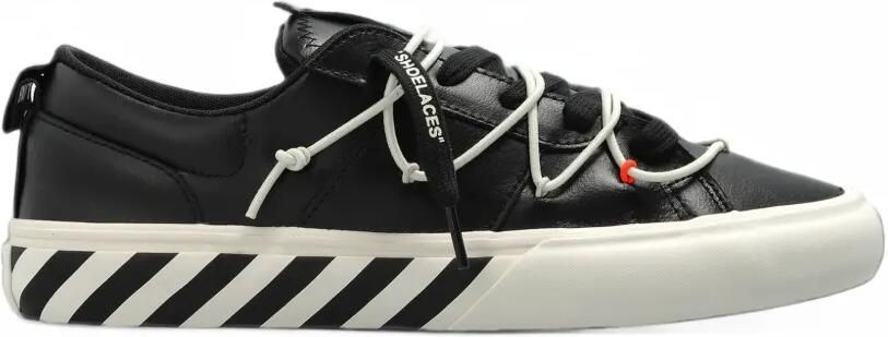 L ab c o Off-White L AB Tape low-top sneakers Zwart