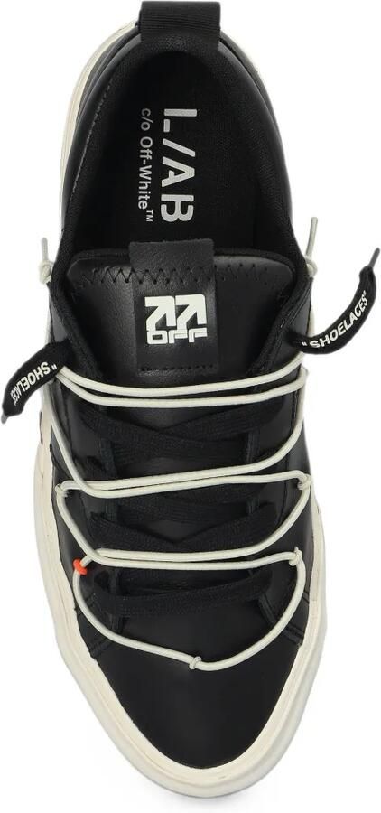 L ab c o Off-White L AB Tape low-top sneakers Zwart - Foto 3