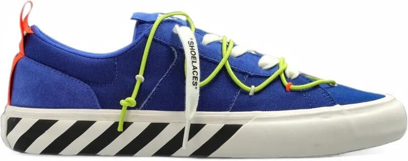 L ab c o Off-White L AB Tape sneakers Blauw
