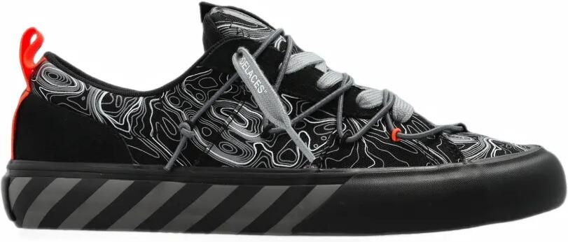 L ab c o Off-White L AB Tape sneakers Zwart