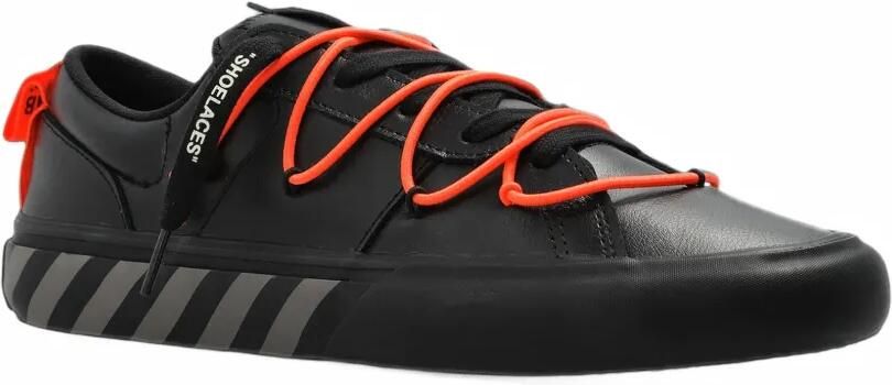 L ab c o Off-White L AB Tape sneakers Zwart