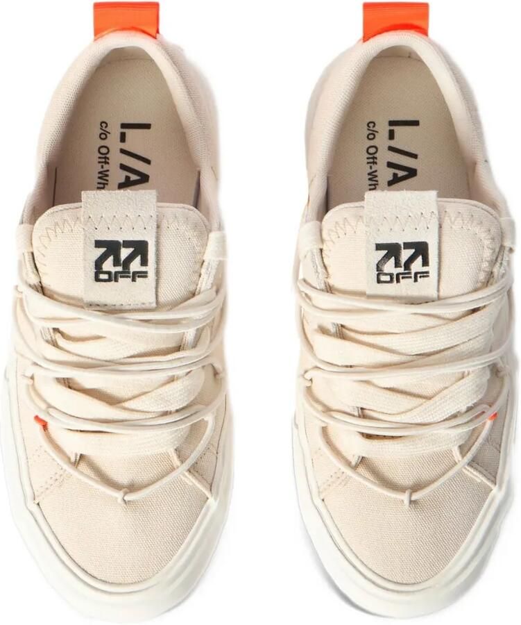 L ab c o Off-White Tape Vulcanized sneakers Beige - Foto 2