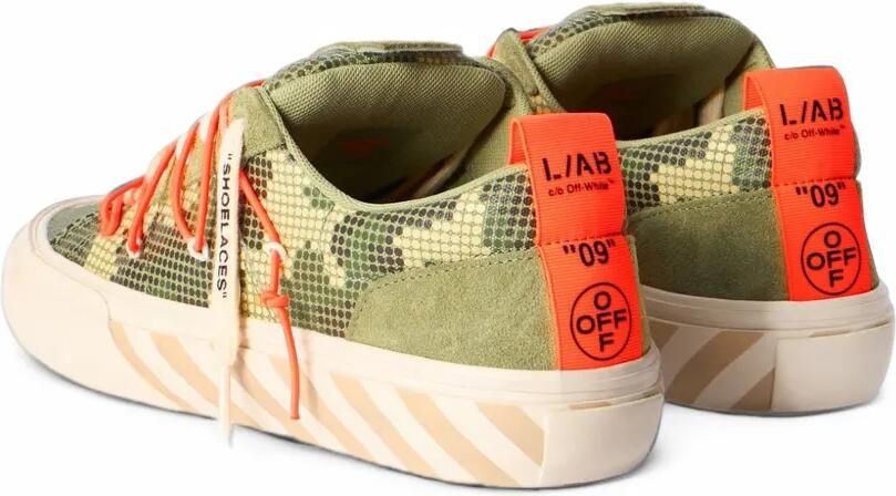 L ab c o Off-White Tape Vulcanized sneakers Groen - Foto 3