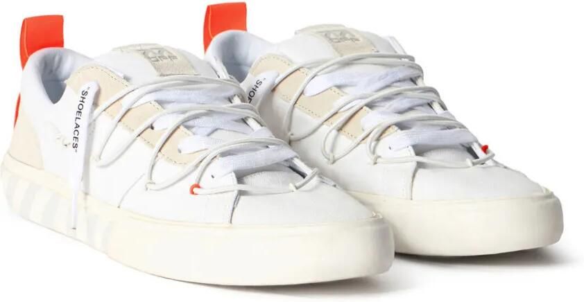 L ab c o Off-White Tape Vulcanized sneakers Wit - Foto 3