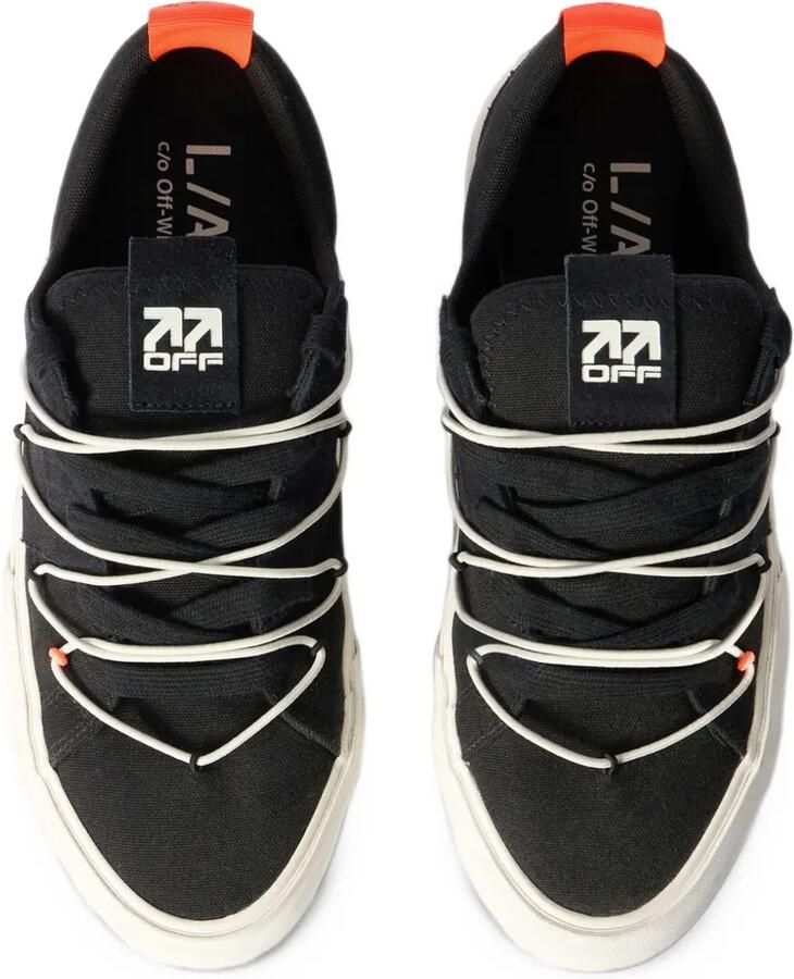 L ab c o Off-White Tape Vulcanized sneakers Zwart - Foto 2
