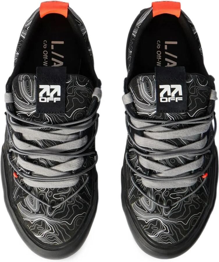L ab c o Off-White Tape Vulcanized sneakers Zwart - Foto 2