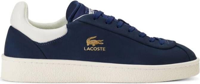 Lacoste Baseshot leren sneakers Blauw