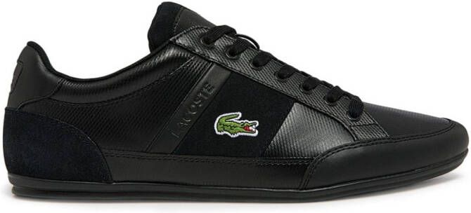 Lacoste Chaymon BL leren sneakers Zwart