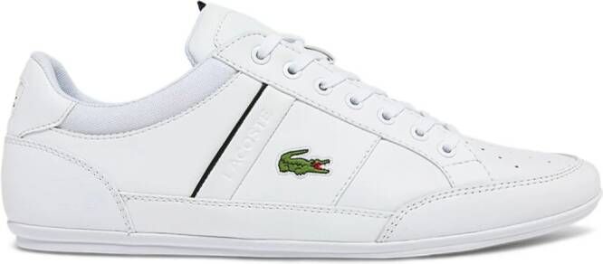 Lacoste Chaymon leren sneakers Wit