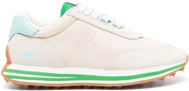 Lacoste L-Spin sneakers met logopatch Beige