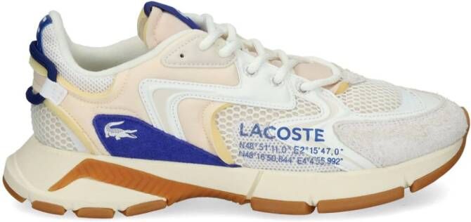 Lacoste L003 sneakers met logoprint Beige