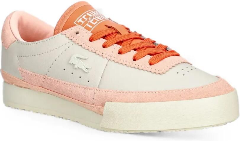 Lacoste Aura leren sneakers Beige - Foto 2