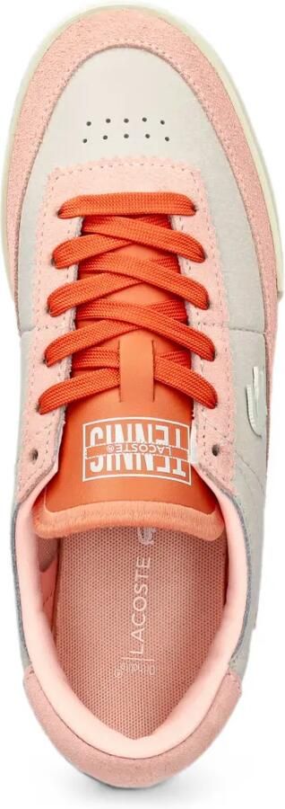 Lacoste Aura leren sneakers Beige - Foto 4